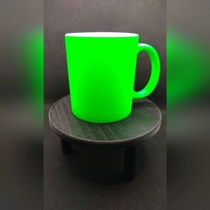 Neon Green Coffee Mug by Sensa